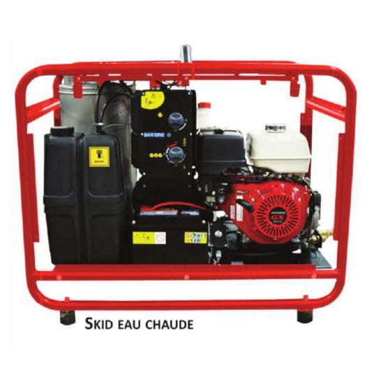 Skid eau chaude Série Skid-EC BAR'ONE HP - groupe autonome sur châssis, moteur thermique