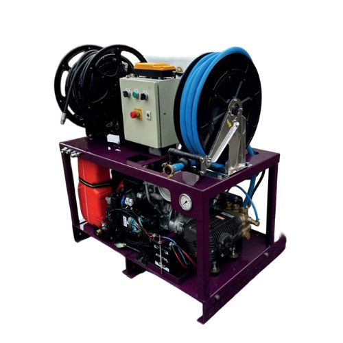 SKID Hydrocureur BAR'ONE HP - groupe haute pression autonome pour hydrocurage